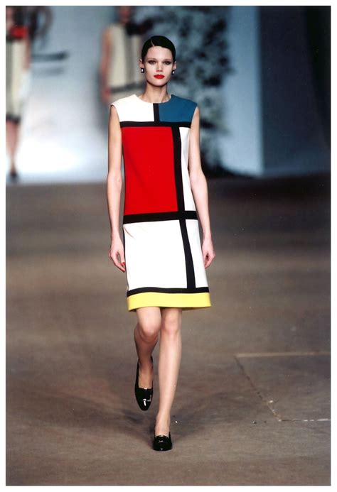 mondrian dresses by yves saint laurent|yves Saint Laurent iconic dress.